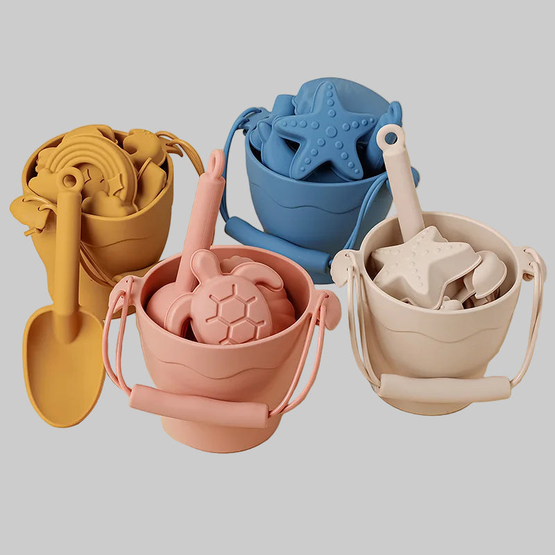 Boho Sand Silicone Beach Toy Set