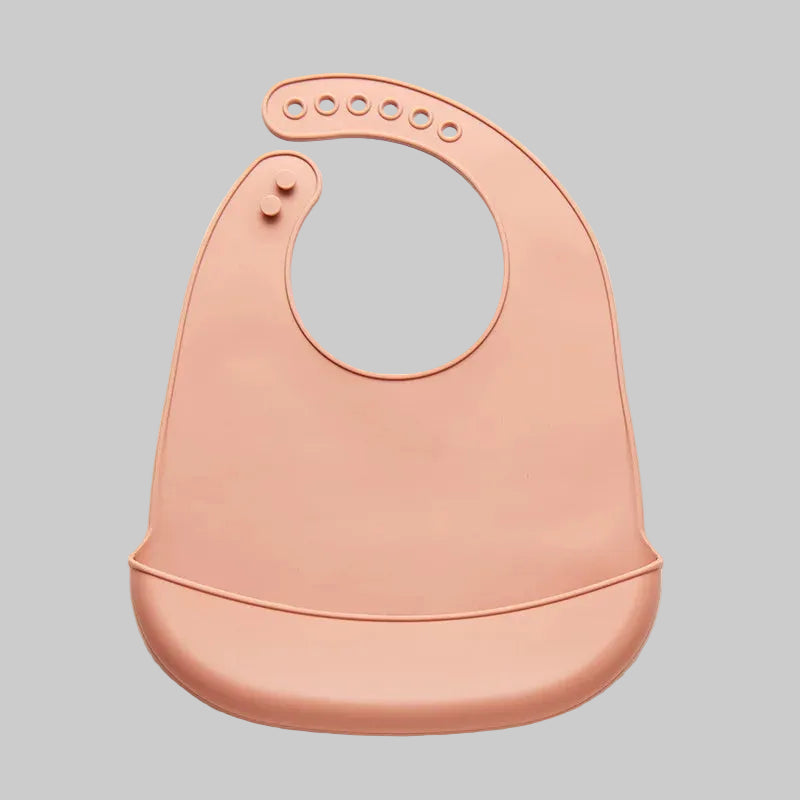 Baby Silicone Bib for Babies with Pocket multivariant